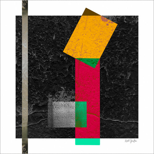 Talk In The Taxi — Baron & Grafton Limited Edition musuem quality Archival Pigment Print — Archival Pigment Print. Entitled: Talk In The Taxi by Keith Grafton. Image description: Artwork