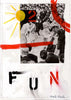 Contemporary Art Collage. Entitled: Fun For Two by Maite Baron. Image description: Artwork