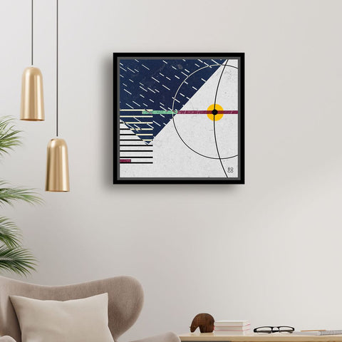 Wall Art Gift. Entitled: Raining Stars by Baron Grafton. Image description: interior design product room mockup