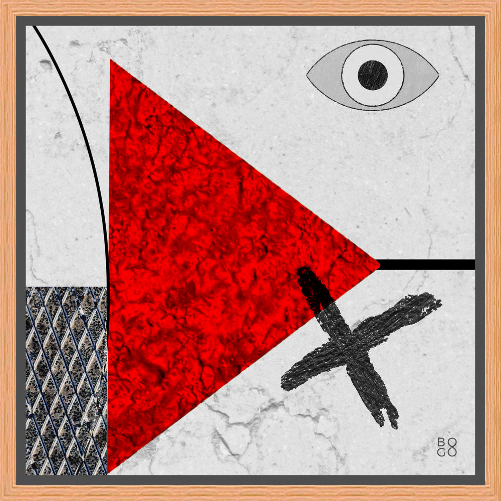 Wall Art Gift. Entitled: Behind Mars by Baron Grafton. Image description: product example