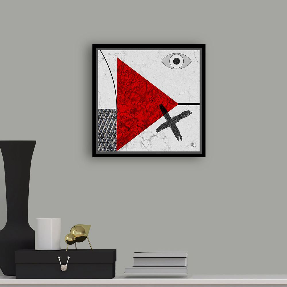 Wall Art Gift. Entitled: Behind Mars by Baron Grafton. Image description: interior design product room mockup