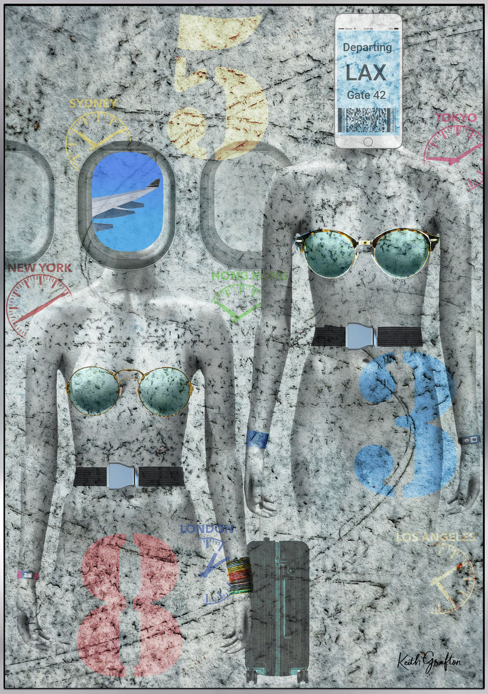 Contemporary Fine Art Photography. Entitled: Lets Fly Away by Keith Grafton. Image description: product example