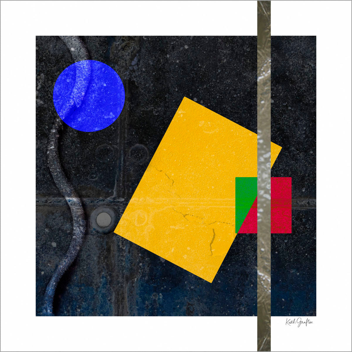 Archival Pigment Print. Entitled: Meeting Up at Piccadilly by Keith Grafton. Image description: Artwork