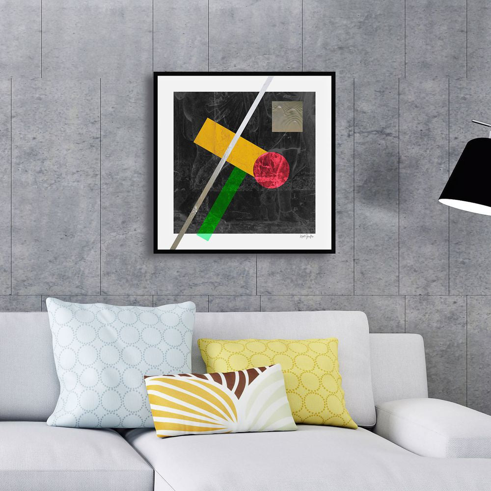 Archival Pigment Print. Entitled: Getting Very Close by Keith Grafton. Image description: interior design product room mockup