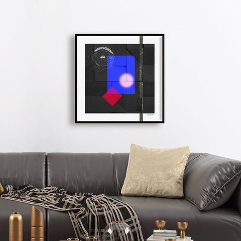 Archival Pigment Print. Entitled: Little Secrets by Keith Grafton. Image description: interior design product room mockup