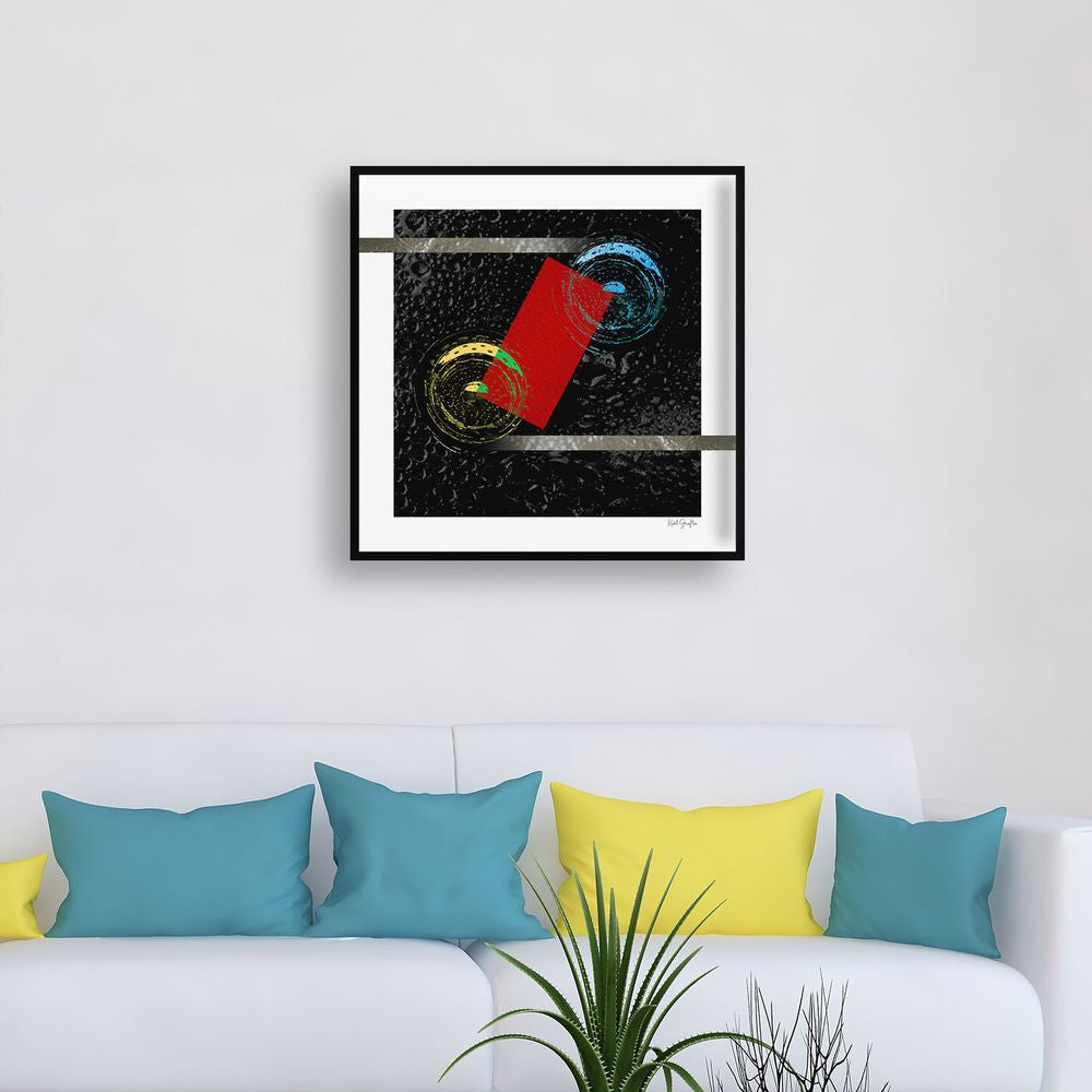 Archival Pigment Print. Entitled: The Midnight Kiss by Keith Grafton. Image description: interior design product room mockup