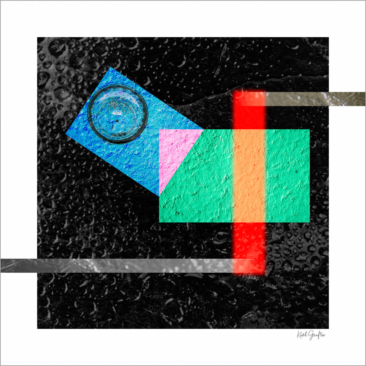 Archival Pigment Print. Entitled: Déjà Vu by Keith Grafton. Image description: Artwork