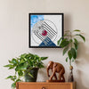 Wall Art Gift. Entitled: Solar Eclipse by Baron Grafton. Image description: interior design product room mockup