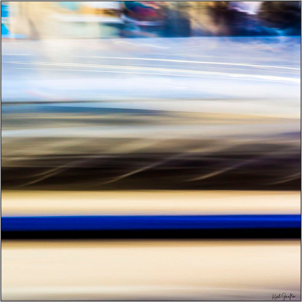 Limited Edition Abstract Photography. Entitled: Speeding Thoughts by Keith Grafton. Image description: product example
