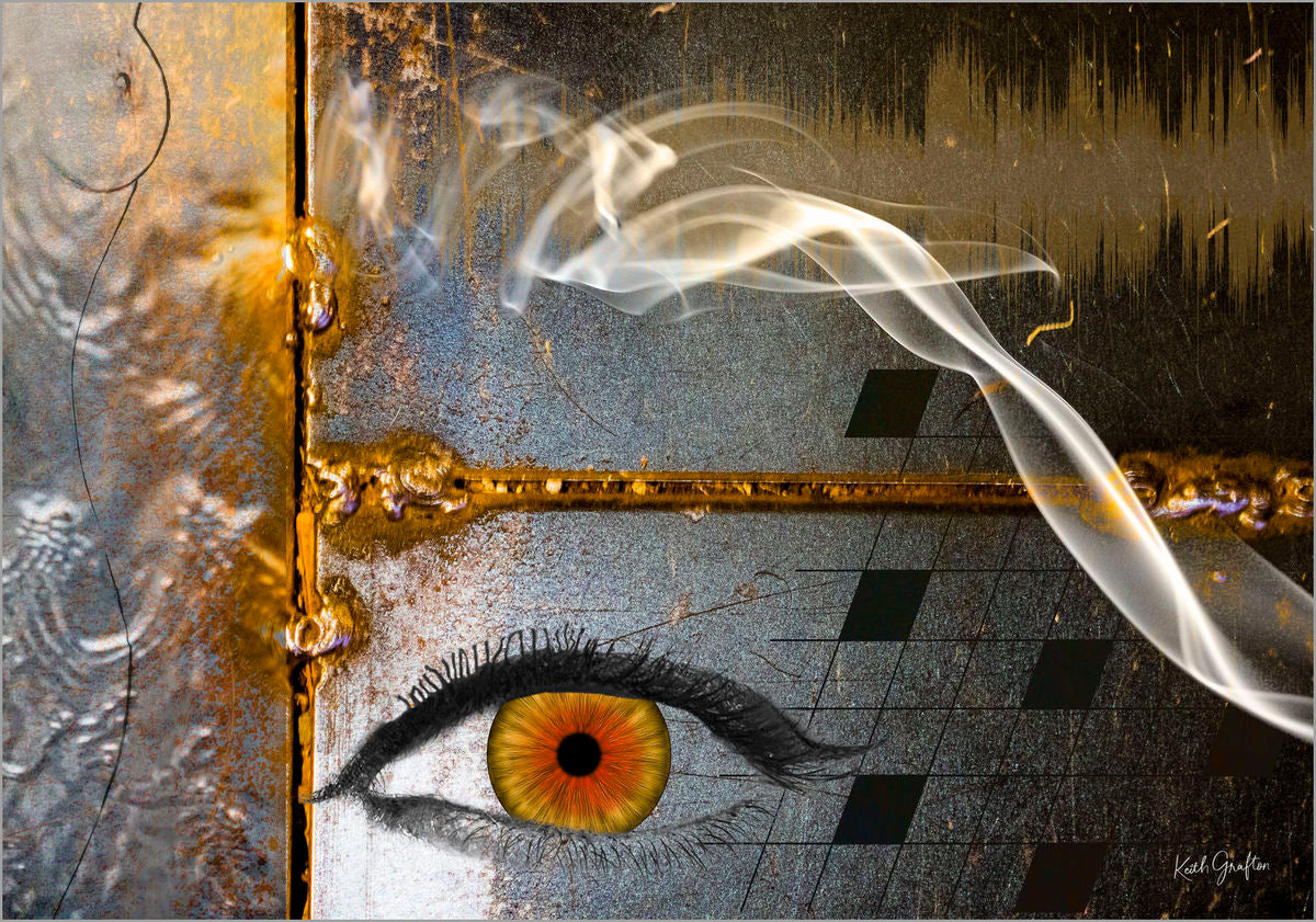 Digital Painting. Entitled: Desire I by Keith Grafton. Image description: Artwork