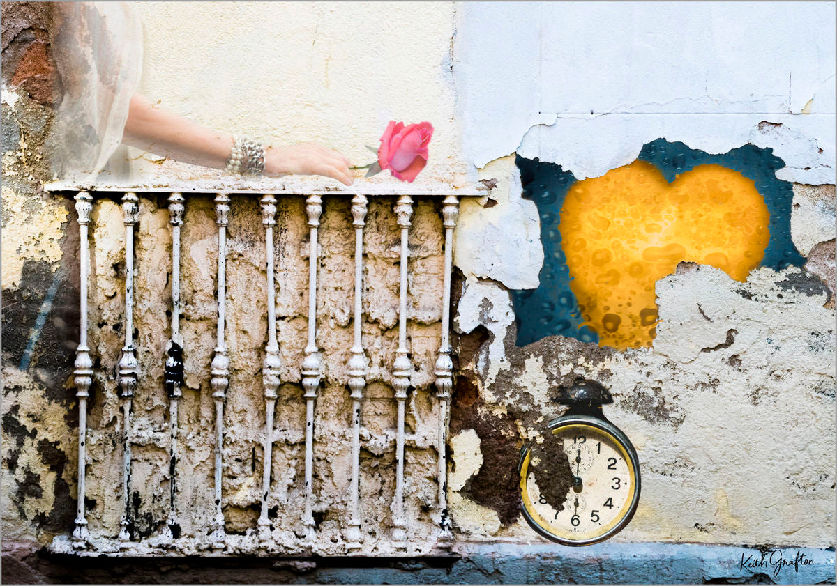 Digital Painting. Entitled: Time To Meet by Keith Grafton. Image description: Artwork