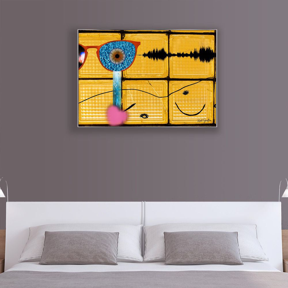 Digital Painting. Entitled: Desire II by Keith Grafton. Image description: interior design product room mockup