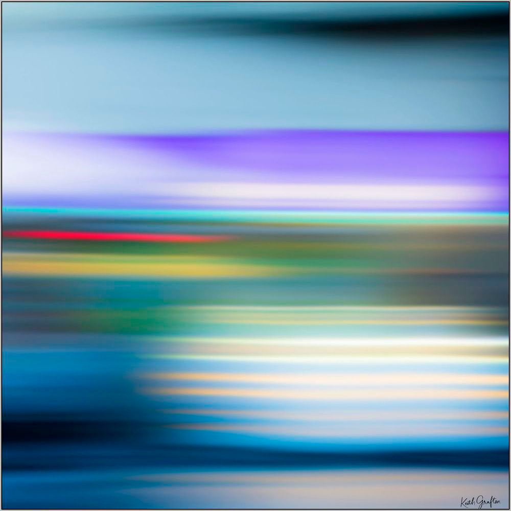 Contemporary Abstract Photography. Entitled: In Motion IV by Keith Grafton. Image description: product example