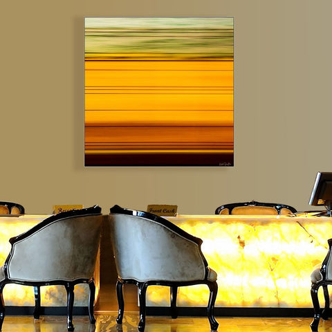 Contemporary Abstract Photography. Entitled: In Motion VIII by Keith Grafton. Image description: interior design product room mockup