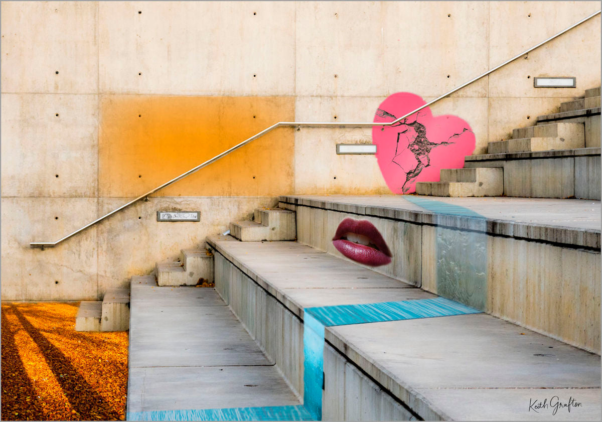 Digital Painting. Entitled: Second Time Around by Keith Grafton. Image description: Artwork