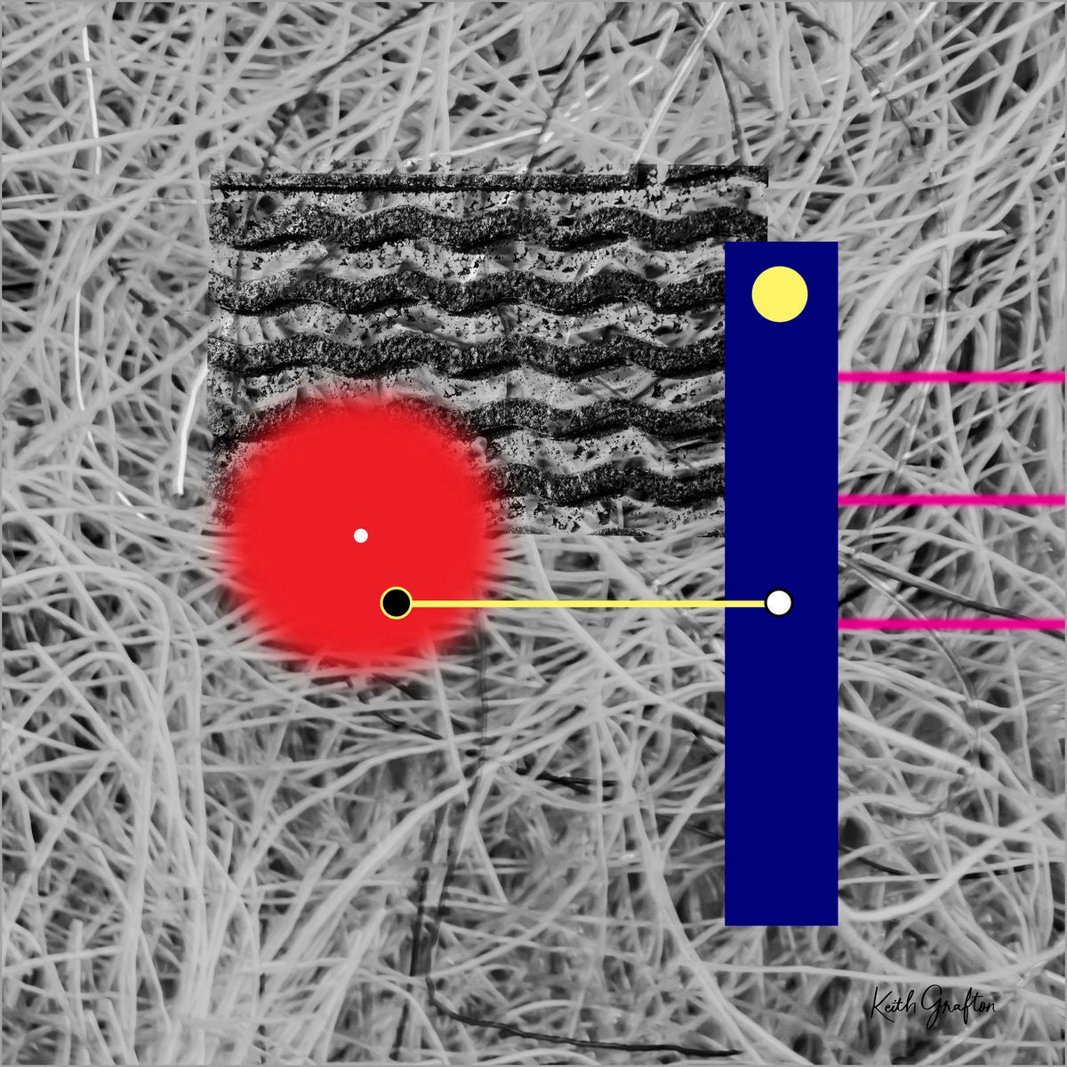 Contemporary Abstract Photography. Entitled: Alexa Do This by Keith Grafton. Image description: Artwork