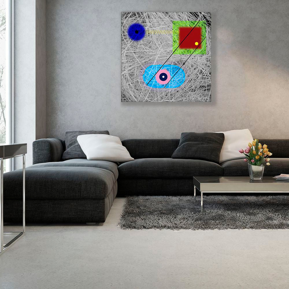 Contemporary Abstract Photography. Entitled: Looking Out For You by Keith Grafton. Image description: interior design product room mockup