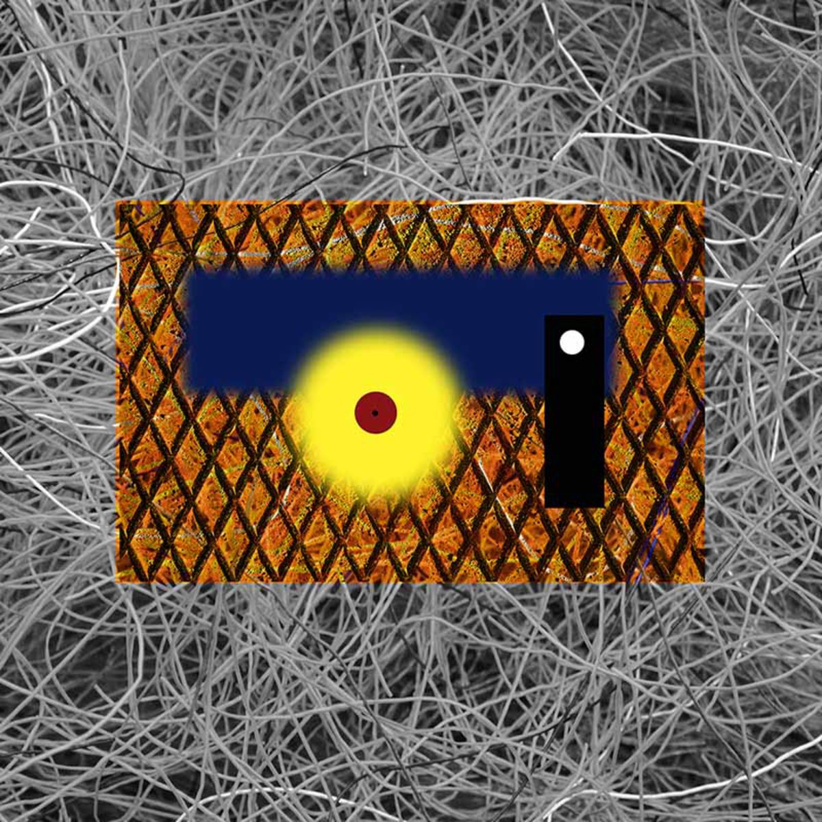 Contemporary Abstract Photography. Entitled: You Can Read My Mind by Keith Grafton. Image description: product example