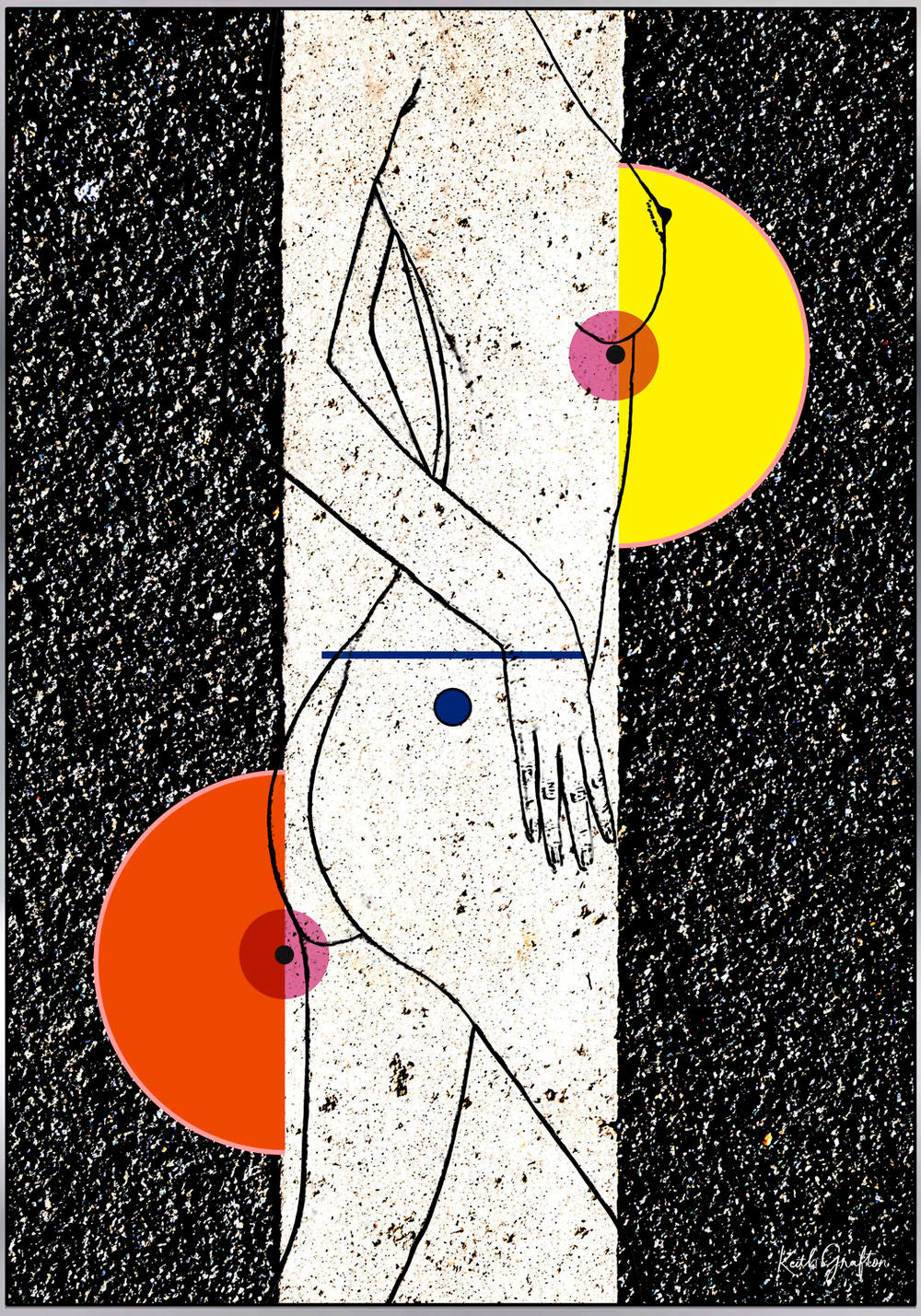 Limited Edition Fine Art Photography. Entitled: Walking into Love by Keith Grafton. Image description: product example