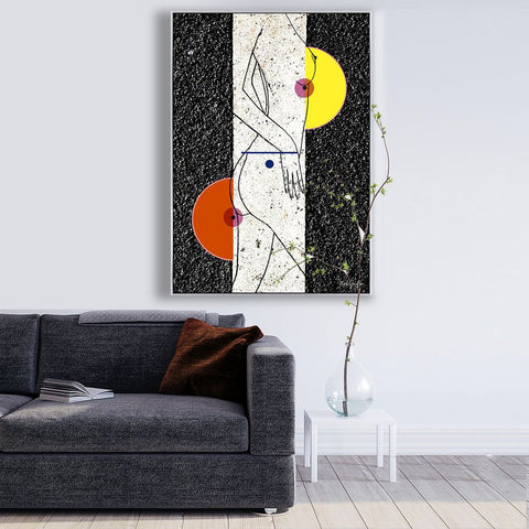 Limited Edition Fine Art Photography. Entitled: Walking into Love by Keith Grafton. Image description: interior design product room mockup