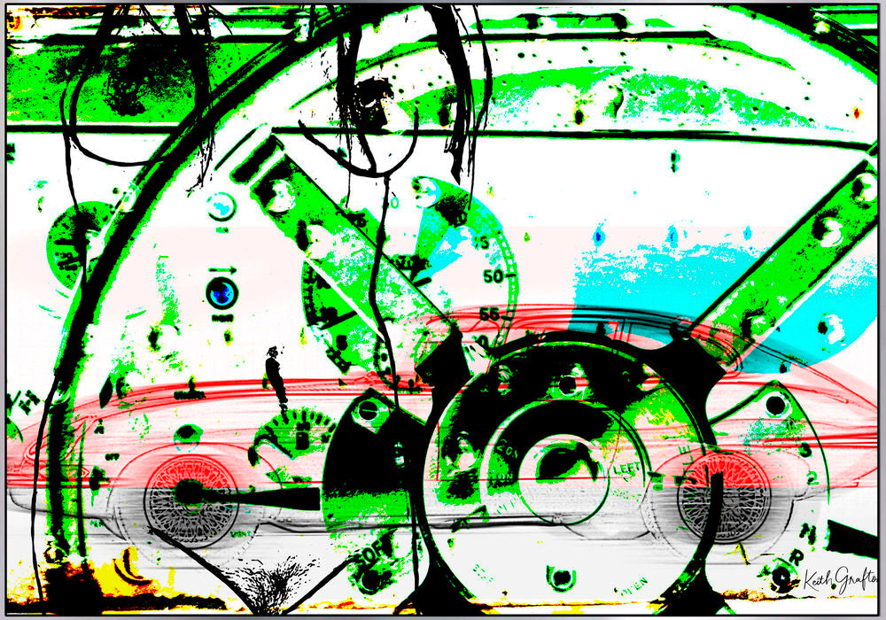 Limited Edition Fine Art Photography. Entitled: E Type by Keith Grafton. Image description: product example