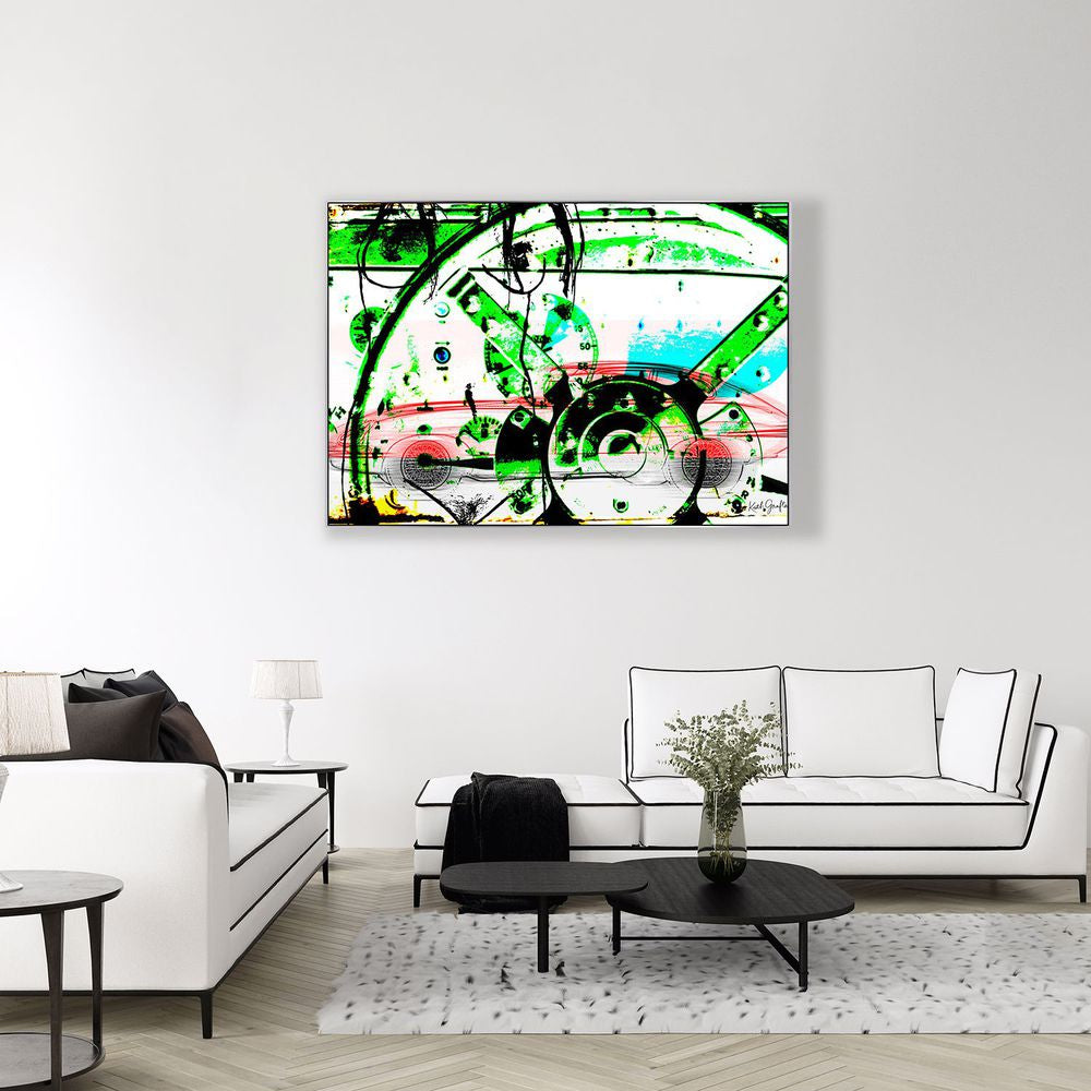 Limited Edition Fine Art Photography. Entitled: E Type by Keith Grafton. Image description: interior design product room mockup