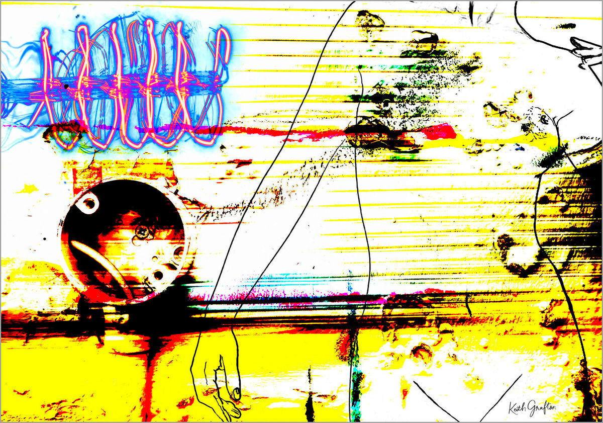 Limited Edition Fine Art Photography. Entitled: Electric by Keith Grafton. Image description: Artwork