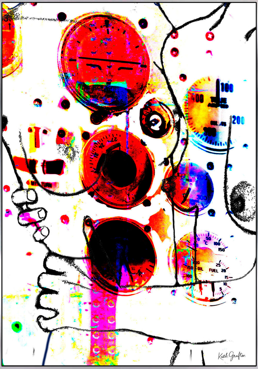 Limited Edition Fine Art Photography. Entitled: Horizon Q by Keith Grafton. Image description: product example