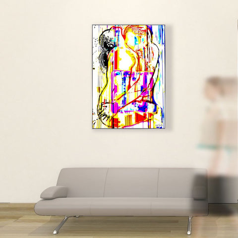 Limited Edition Fine Art Photography. Entitled: Connected by Keith Grafton. Image description: interior design product room mockup