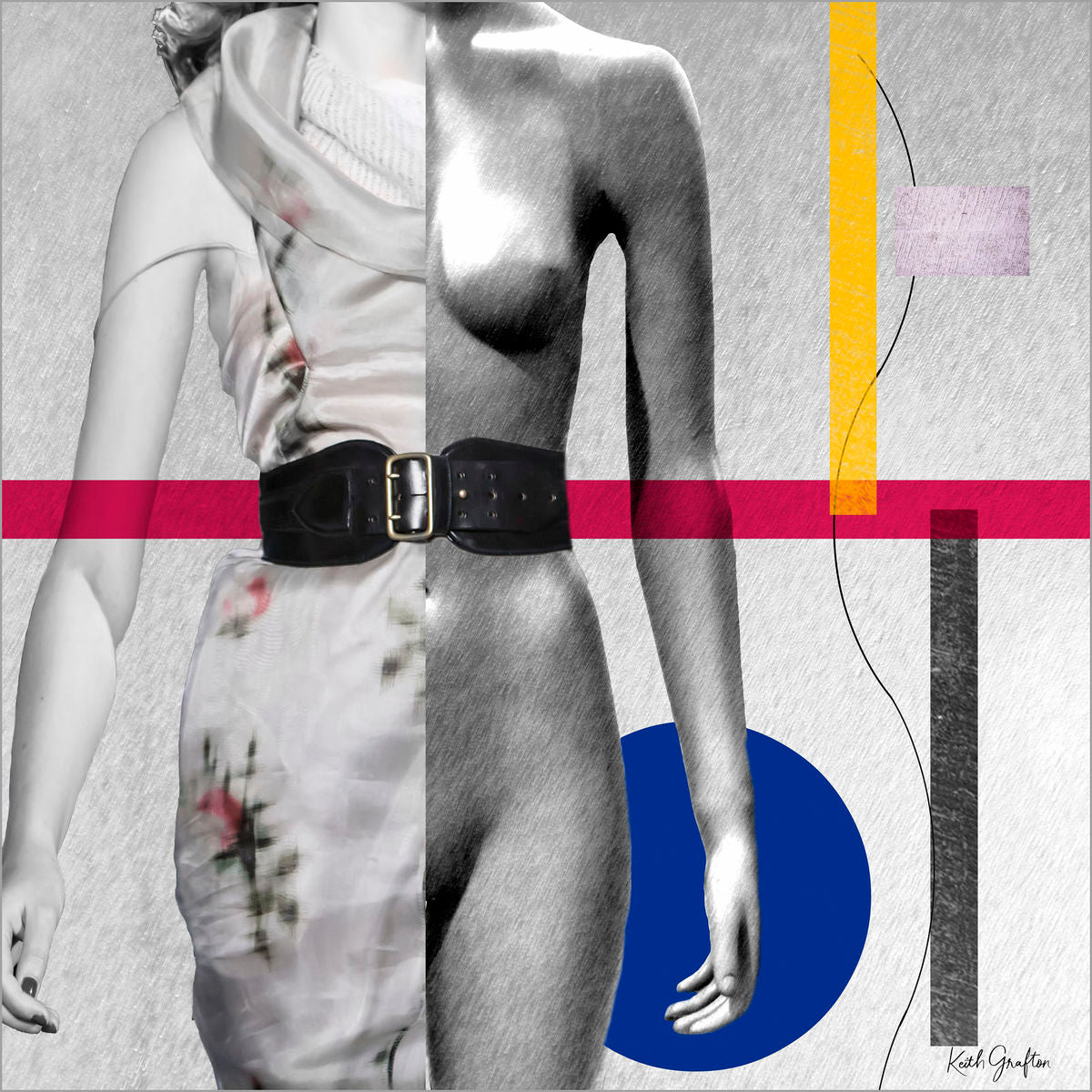 Limited Edition Abstract Photography. Entitled: My Life My Way by Keith Grafton. Image description: Artwork