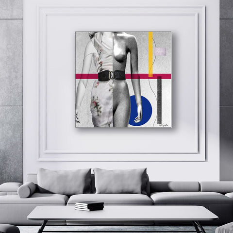 Limited Edition Abstract Photography. Entitled: My Life My Way by Keith Grafton. Image description: interior design product room mockup