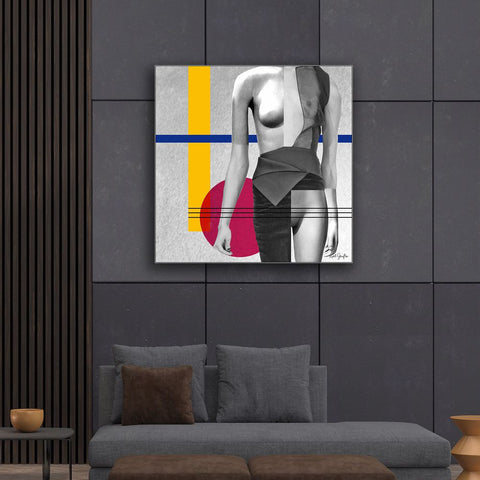 Limited Edition Abstract Photography. Entitled: Standing Up by Keith Grafton. Image description: interior design product room mockup