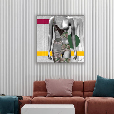 Limited Edition Abstract Photography. Entitled: Social Chameleon by Keith Grafton. Image description: interior design product room mockup