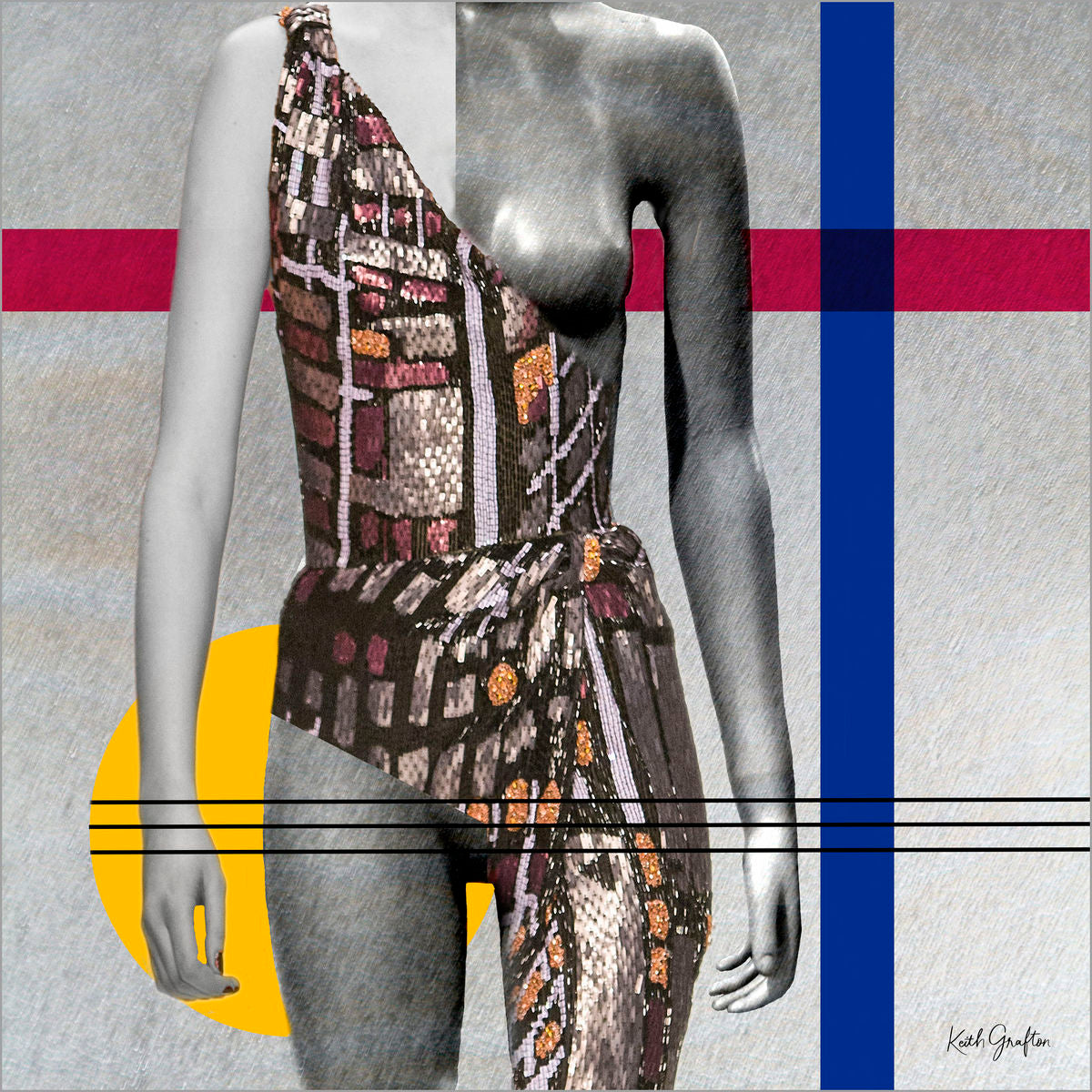 Limited Edition Abstract Photography. Entitled: Only Beauty by Keith Grafton. Image description: Artwork