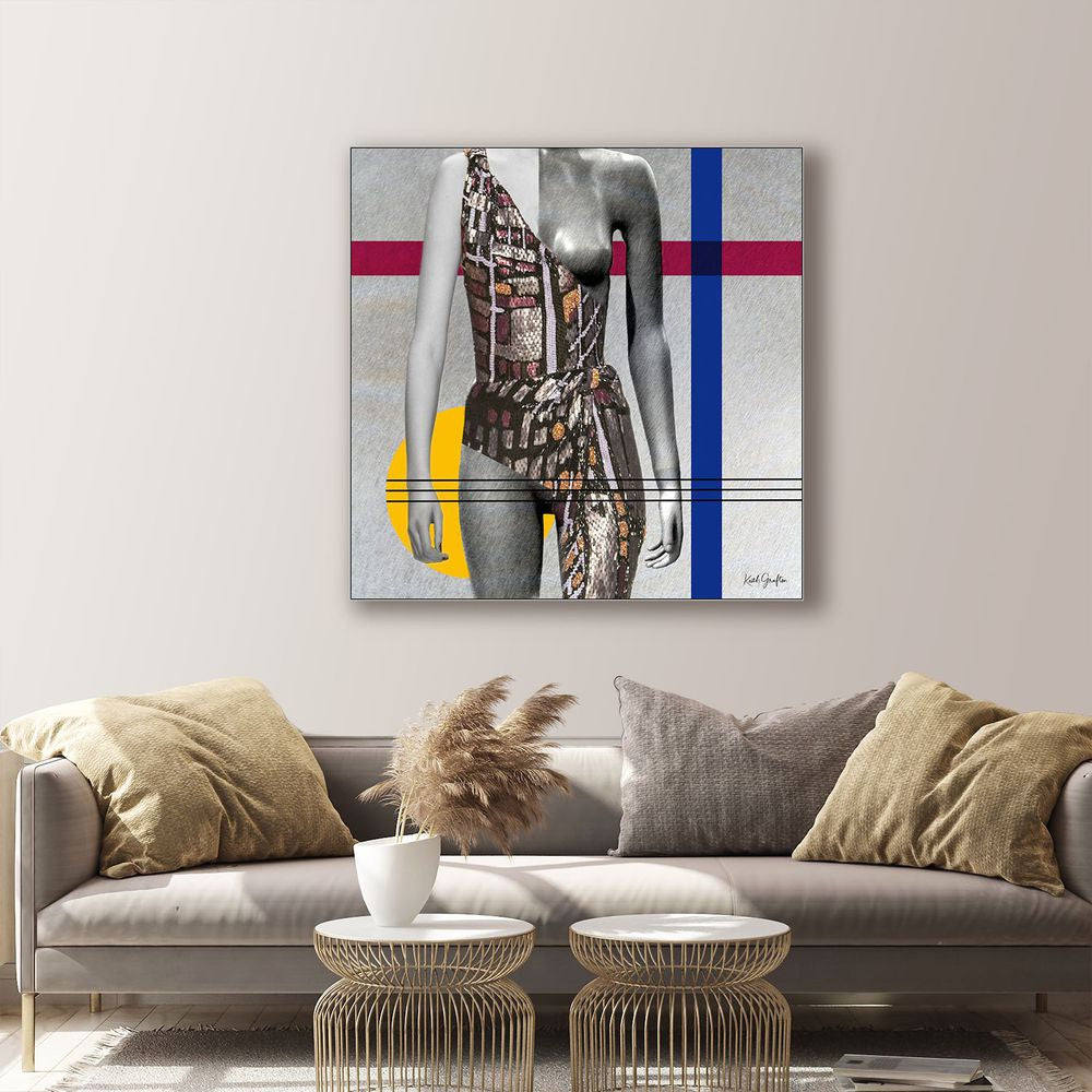 Limited Edition Abstract Photography. Entitled: Only Beauty by Keith Grafton. Image description: interior design product room mockup