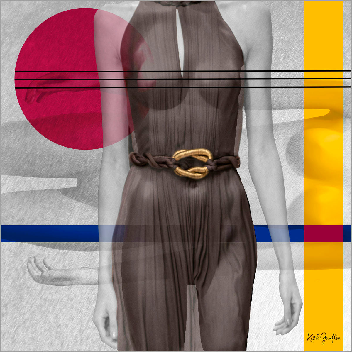 Limited Edition Abstract Photography. Entitled: More Than the Naked Eye by Keith Grafton. Image description: Artwork