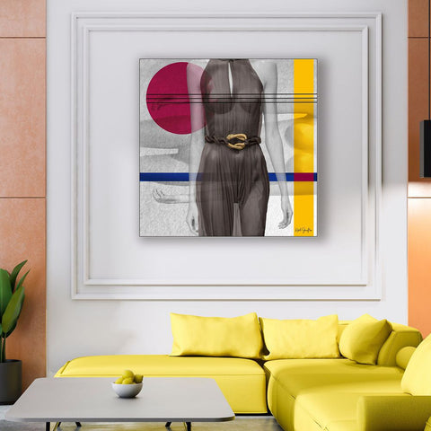 Limited Edition Abstract Photography. Entitled: More Than the Naked Eye by Keith Grafton. Image description: interior design product room mockup