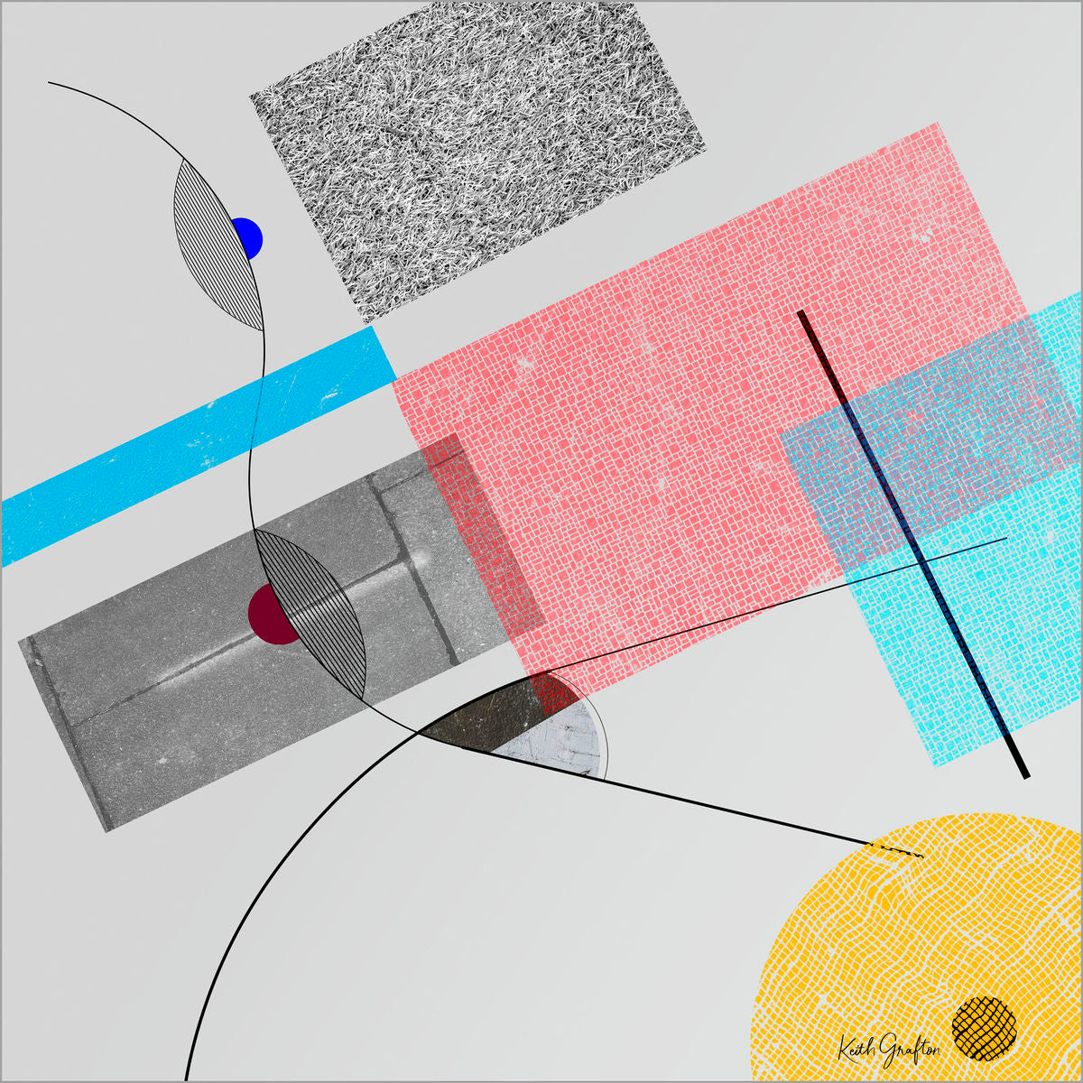 Limited Edition Abstract Photography. Entitled: Want to Be with You by Keith Grafton. Image description: Artwork