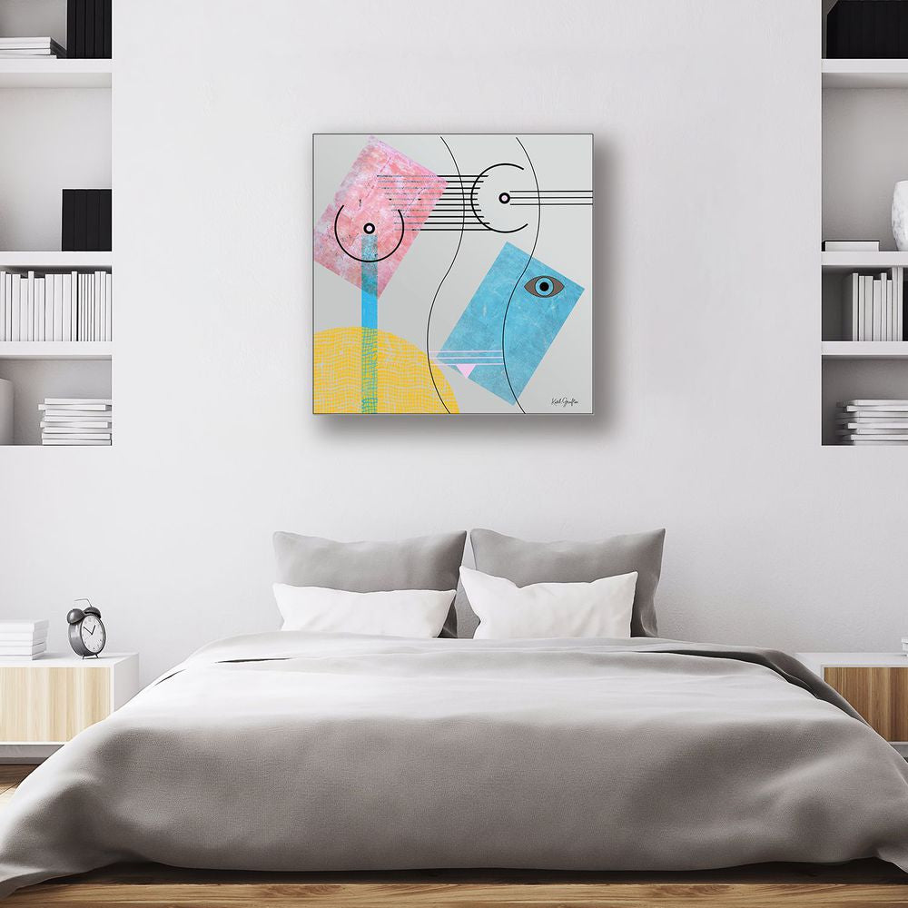 Limited Edition Abstract Photography. Entitled: More Beautiful each Day by Keith Grafton. Image description: interior design product room mockup