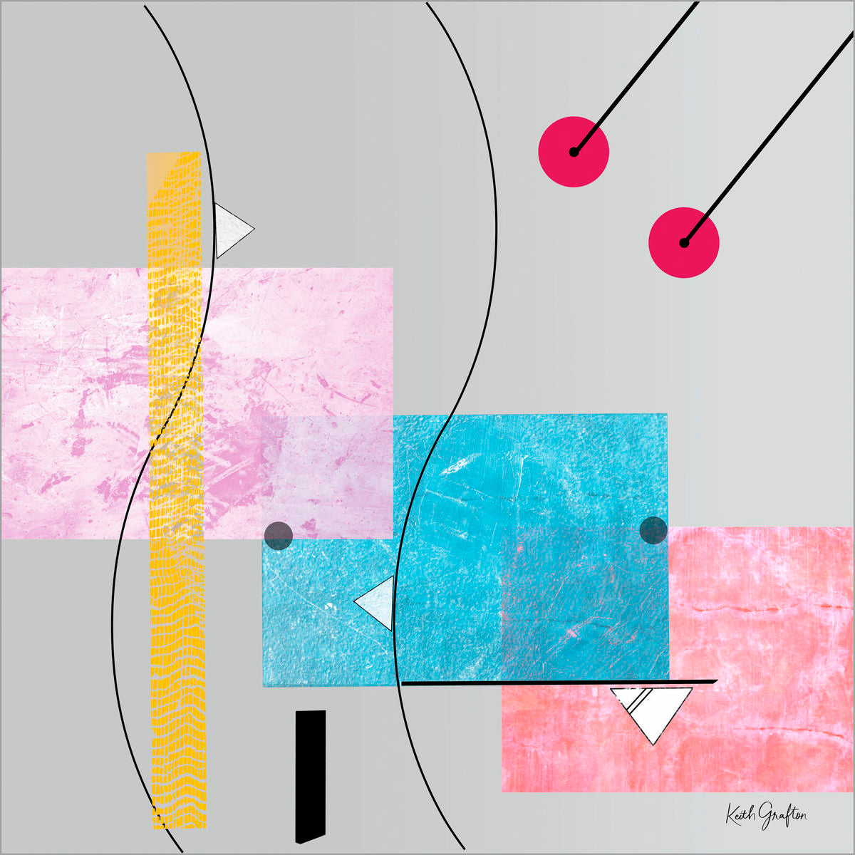 Limited Edition Abstract Photography. Entitled: Always Close by Keith Grafton. Image description: Artwork