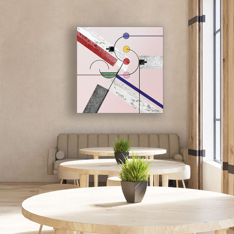 Limited Edition Abstract Photography. Entitled: New Paradigm by Keith Grafton. Image description: interior design product room mockup