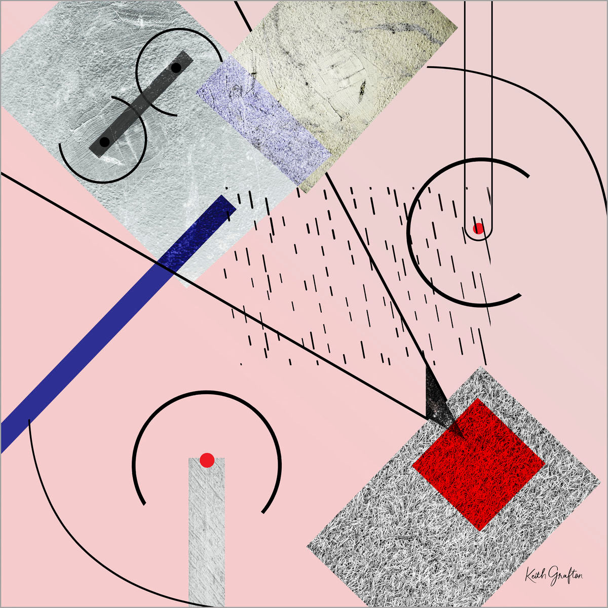 Limited Edition Abstract Photography. Entitled: Wholeness by Keith Grafton. Image description: Artwork