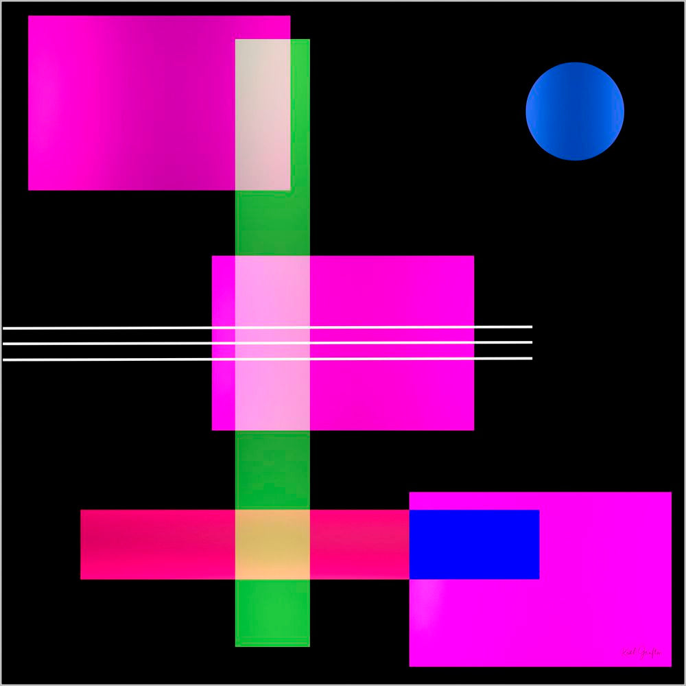 Limited Edition Abstract Photography. Entitled: Reflections Composition 5 by Keith Grafton. Image description: product example