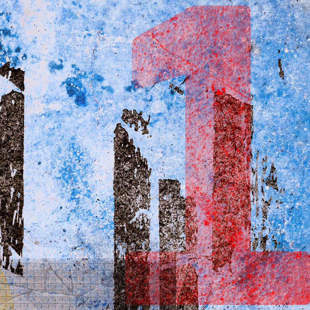 Abstract Digital Painting. Entitled: More Than One by Keith Grafton. Image description: product example