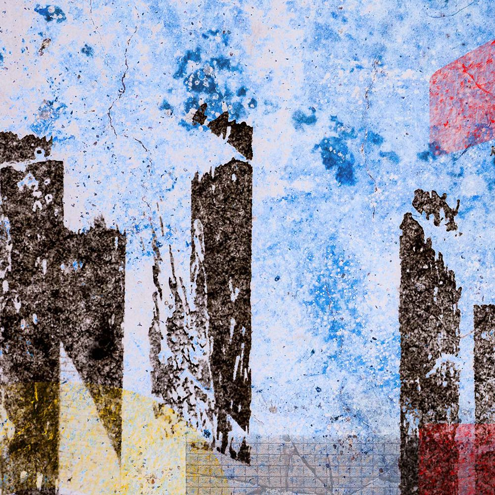 Abstract Digital Painting. Entitled: More Than One by Keith Grafton. Image description: product example