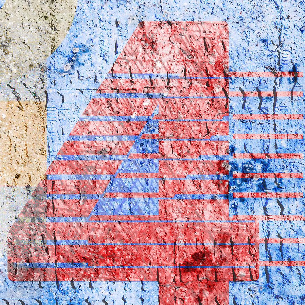 Abstract Digital Painting. Entitled: Forever by Keith Grafton. Image description: product example