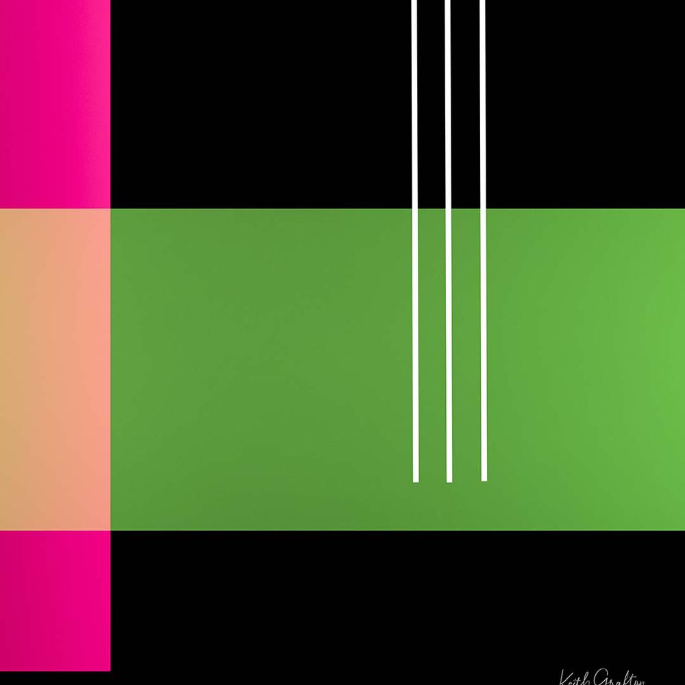 Limited Edition Abstract Photography. Entitled: Reflections Composition 1 by Keith Grafton. Image description: product example