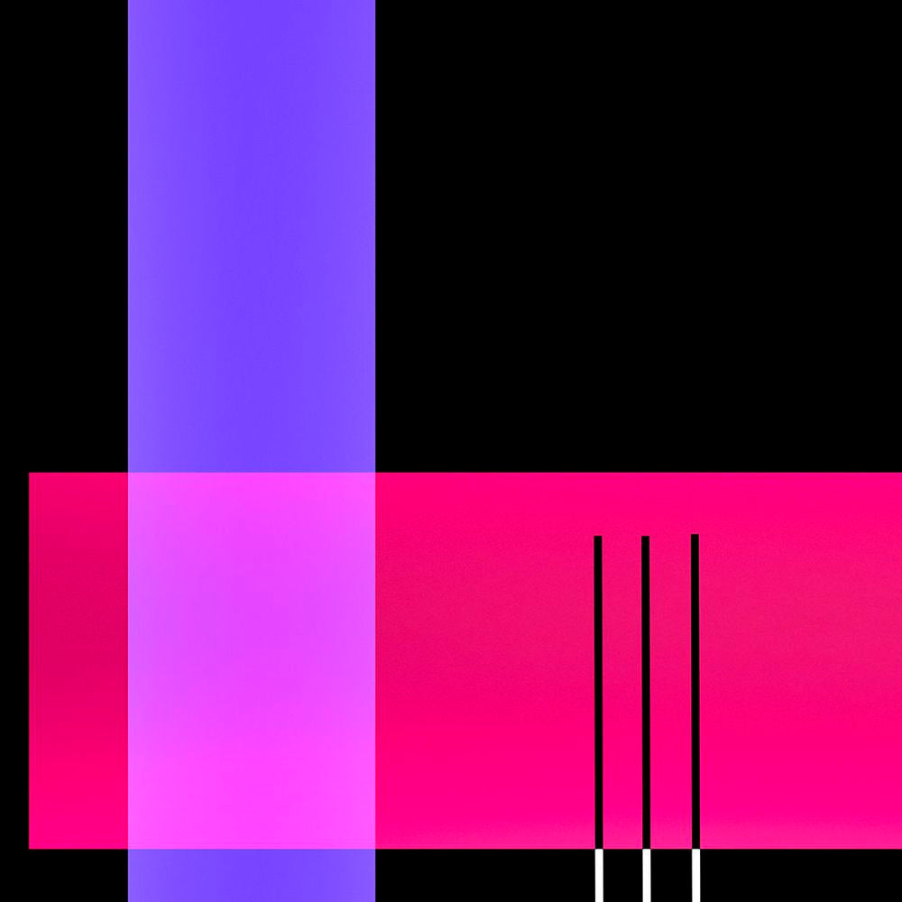 Limited Edition Abstract Photography. Entitled: Reflections Composition 4 by Keith Grafton. Image description: product example