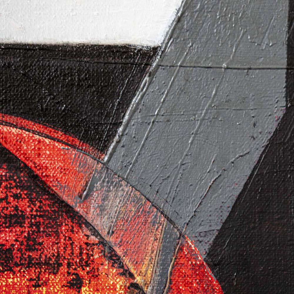 Original Canvas Art Abstract Mixed Media Painting. Entitled: From My Window II by Maite Baron. Image description: product example