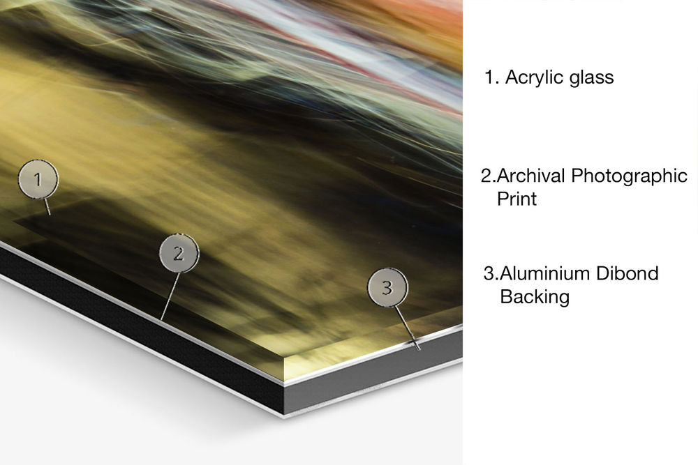 Limited Edition Abstract Photography. Entitled: Speeding Time by Keith Grafton. Image description: product example